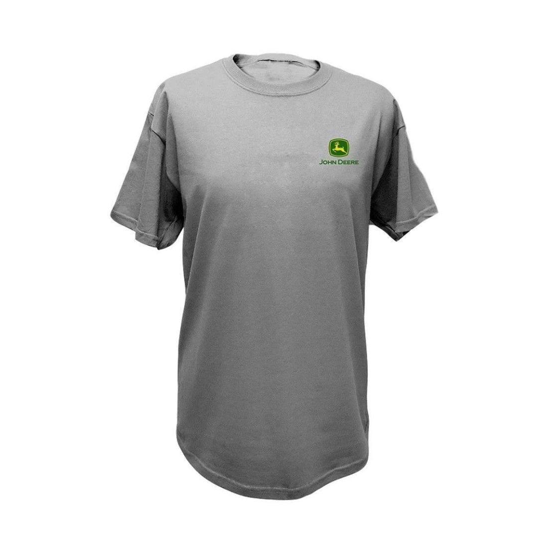 Oxford Grey Logo Tee 3XL Grey Mens Tshirt by John Deere | The Bloke Shop