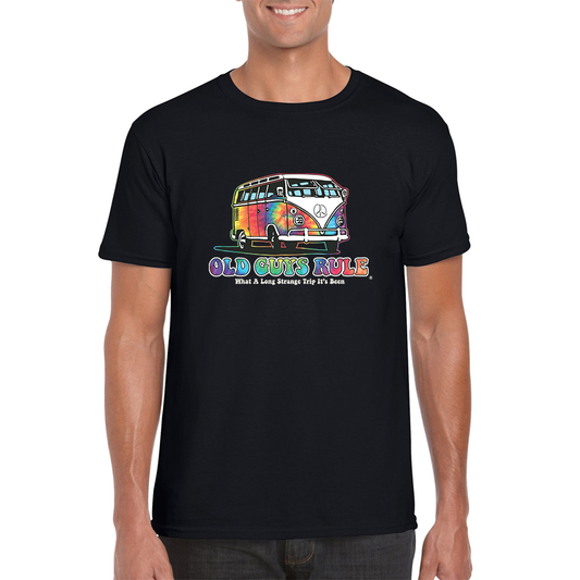 Trippin M Black Mens Tshirt by Old Guys Rule OGR | The Bloke Shop