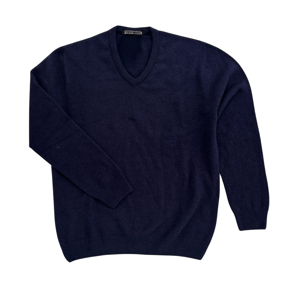 V-Neck Knit Sweater