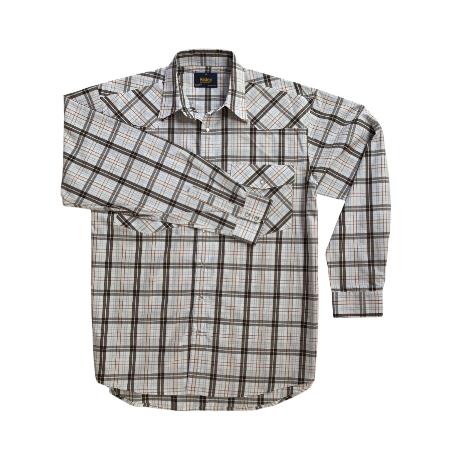 Western Double Pocket Long Sleeve Shirt S26