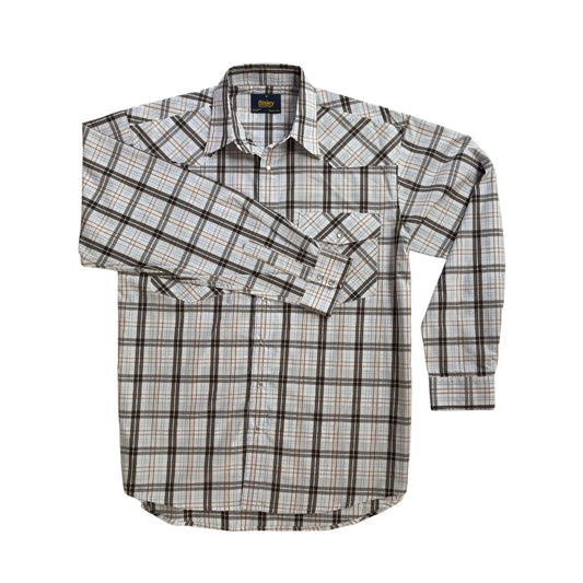 Western Double Pocket Long Sleeve Shirt S26