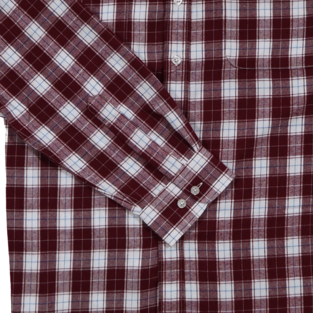Winter Brushed Cotton Long Sleeve Shirt