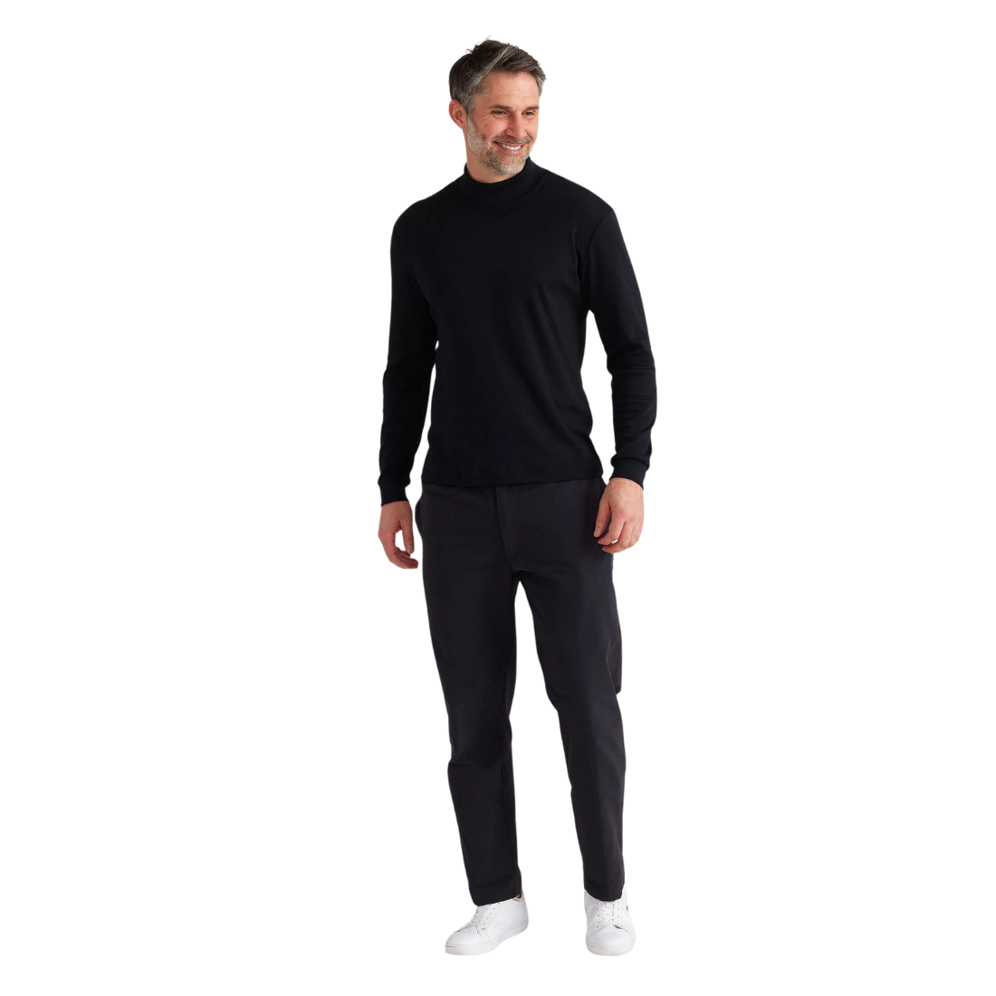 Winterlock Skivvy High Crew Neck Mens Winter Top by Breakaway | The Bloke Shop