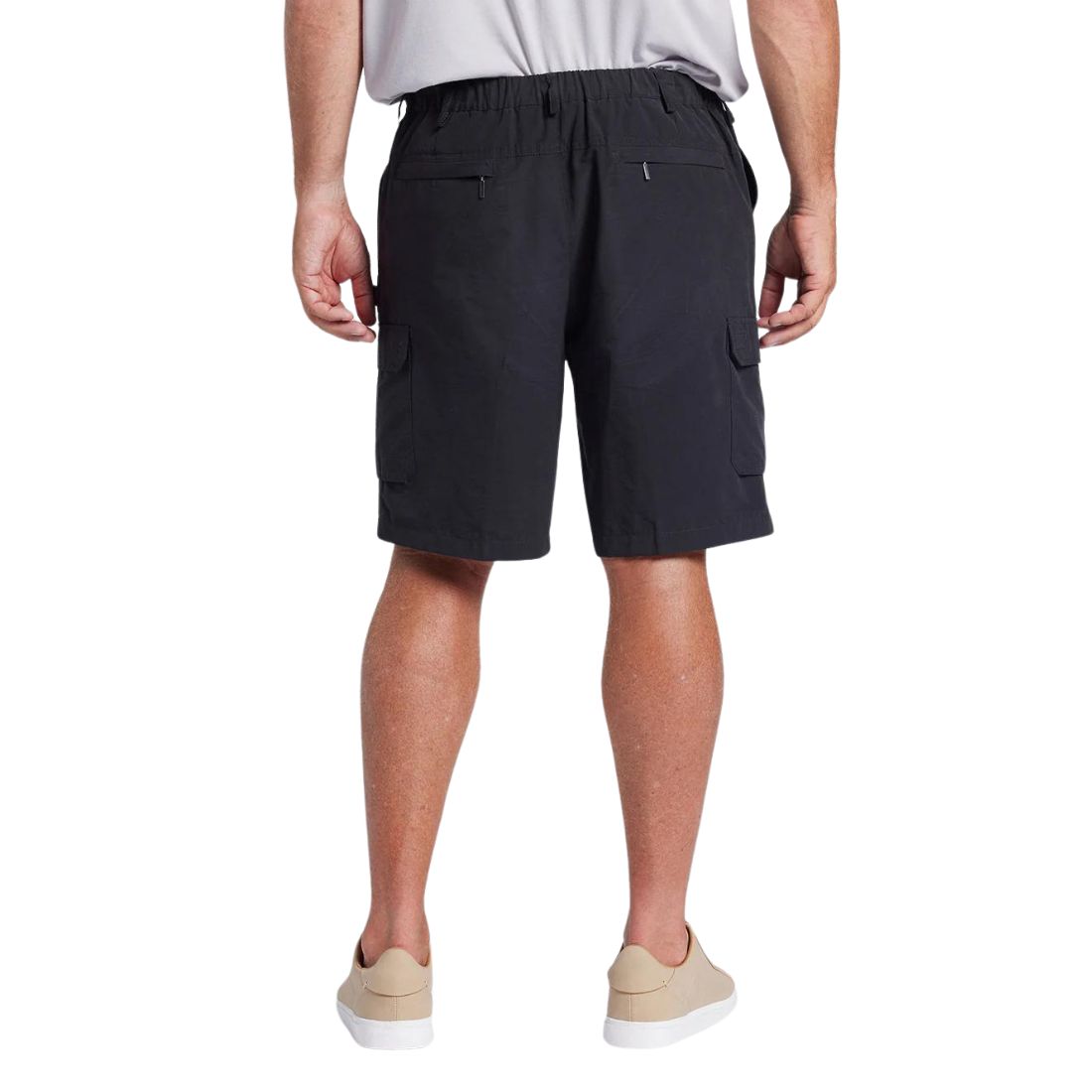 Woodbury Cargo Short Black Mens Shorts by Breakaway | The Bloke Shop