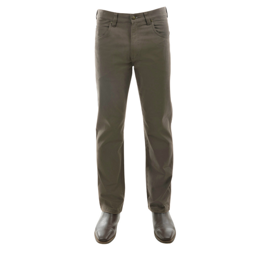 Wool Denim Stretch Jean 3232 Greystone Mens Winter Bottoms by Thomas Cook | The Bloke Shop