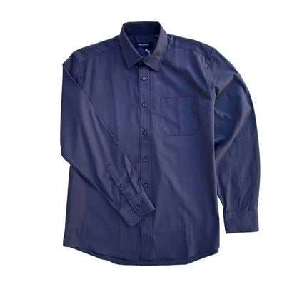 Woven Cotton Long Sleeve Shirt