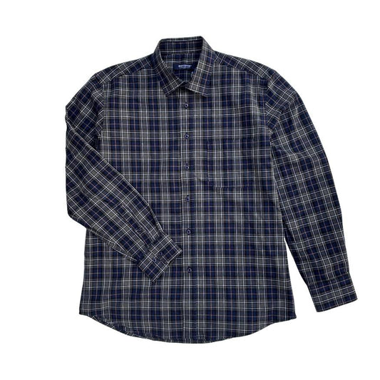 Woven Cotton Long Sleeve Shirt