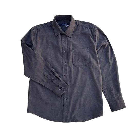 Woven Cotton Long Sleeve Shirt