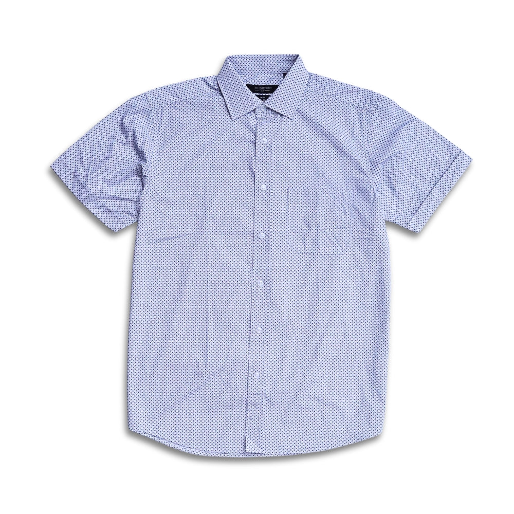 Woven Cotton Short Sleeve Shirt