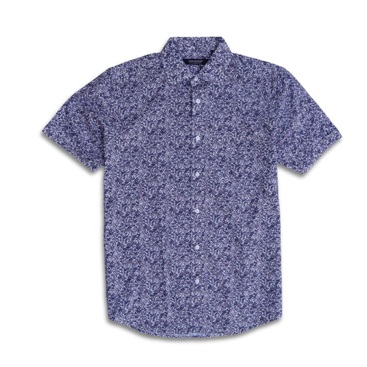 Woven Cotton Short Sleeve Shirt