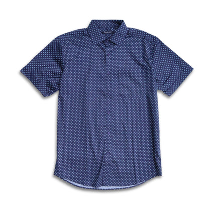 Woven Cotton Short Sleeve Shirt