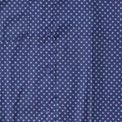 Woven Cotton Short Sleeve Shirt