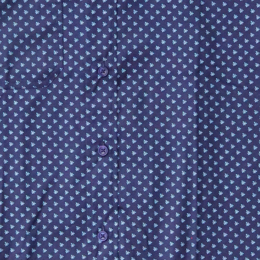 Woven Cotton Short Sleeve Shirt