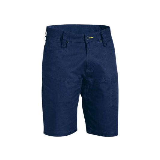 X Airflow™ Ripstop Vented Work Short 102R Navy Workwear by Bisley | The Bloke Shop