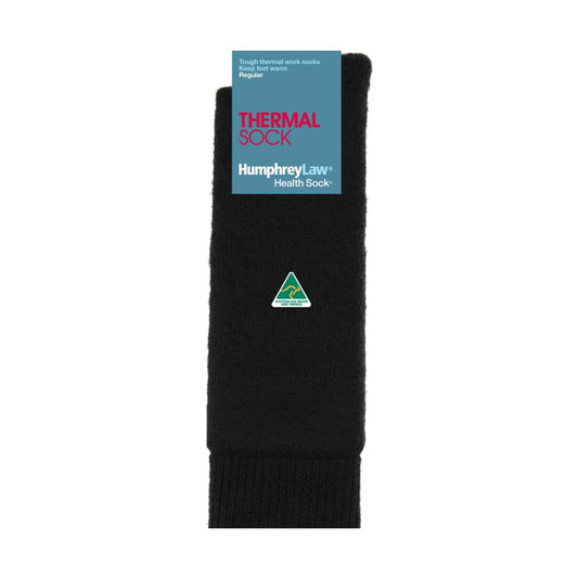 Thermal Health Sock by Humphrey Law L Black Socks by Humphrey Law Socks | The Bloke Shop