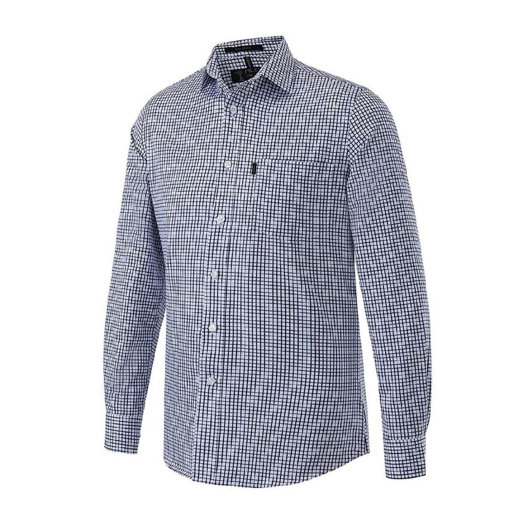 Yarn-Dyed Long Sleeve Shirt