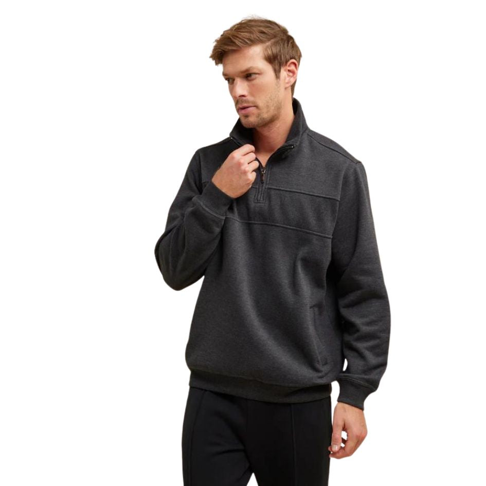 Zed Snowy Mt Fleece Half Zip Windcheater Mens Fleece Top by Breakaway | The Bloke Shop