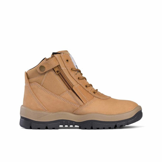 Zipsider Boot Wheat 10 Wheat Workboots by Mongrel Boots | The Bloke Shop